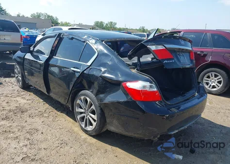 2013 Honda Accord Sport из США, поврежденный, VIN 1HGCR2F56DA159947